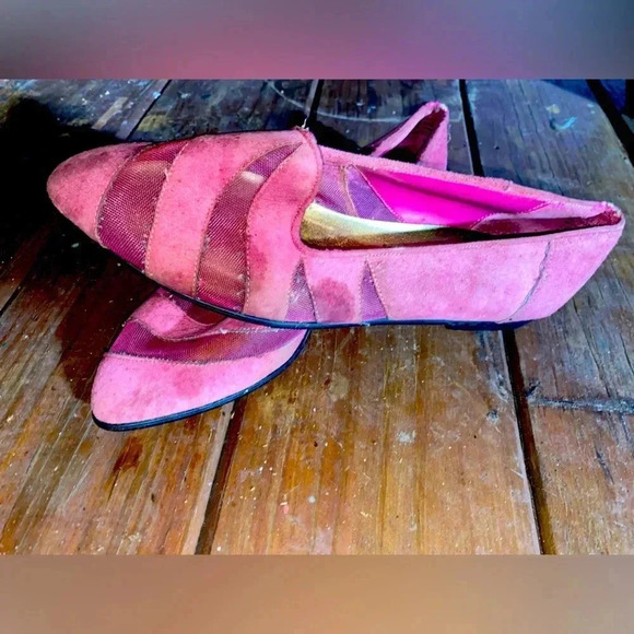 Vintage Wild Pair burgundy flats - 8​​​ - Picture 1 of 3